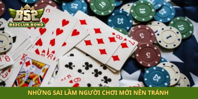 Cách chơi tiến lên miền Nam Những sai lầm người chơi mới nên tránh