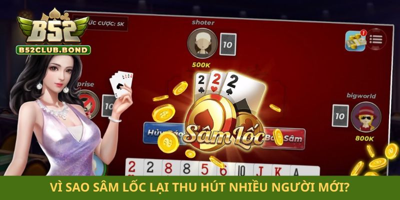 Sâm lốc cho người mới Vì sao sâm lốc lại thu hút nhiều người mới?